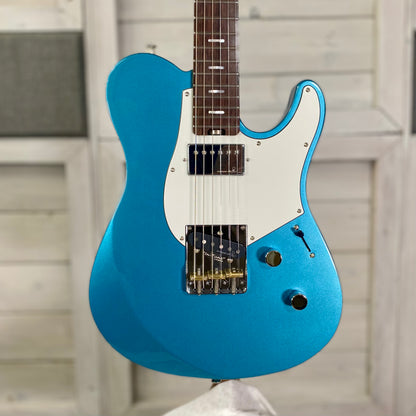 Yamaha Pacifica Professional PACP11S  Electric Guitar with Hardshell Case in Breeze Metallic Blue