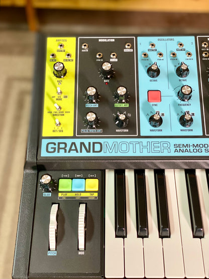 Moog Grandmother Semi-Modular Analog Synthesizer