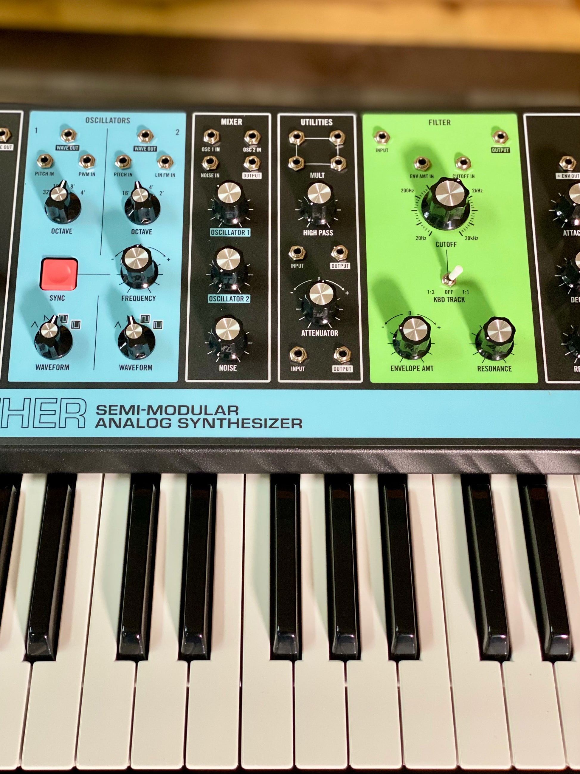 Moog Grandmother Semi-Modular Analog Synthesizer