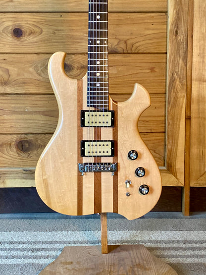 JK Lado & Co H-300 Made in Canada Neck Through Electric Guitar With Roadcase Used