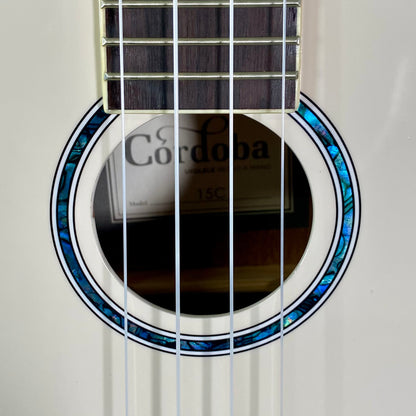 Cordoba 15C Concert Ukulele – Mallorcan Pearl