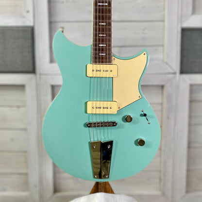 Yamaha RSS02T Revstar II Standard Electric Guitar with P90's and Gigbag in Sonic Blue