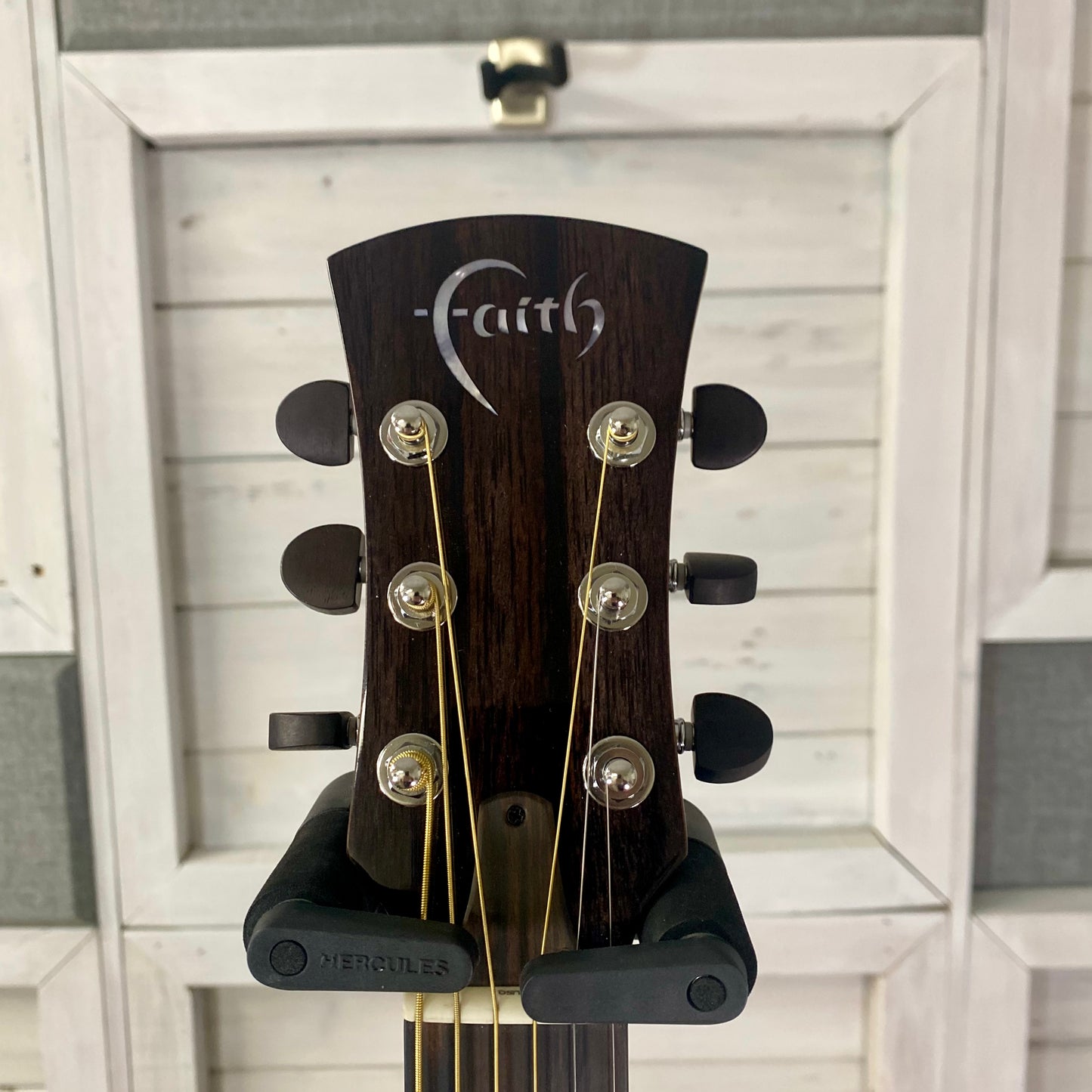 Faith Blue Moon Mercury Scoop Electric / Acoustic Guitar