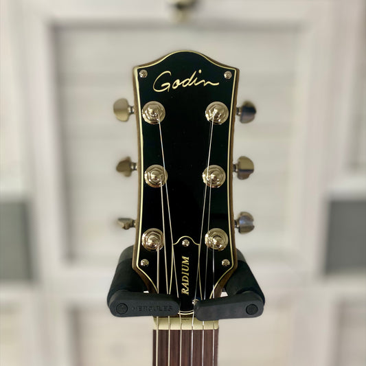 Godin Radium Carbon Black RN (Slight Flaw) Electric Guitar