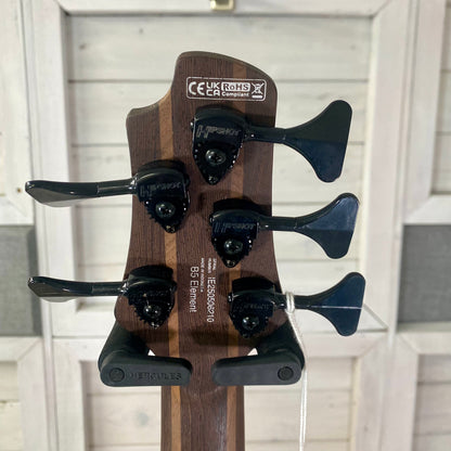 Cort Guitars Artisan Series B5 Element 5-String Electric Bass, Open Pore Burgundy Red