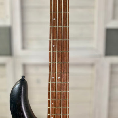 Cort Guitars C4 Plus OVMH Artisan Series Electric Bass in Antique Brown Burst