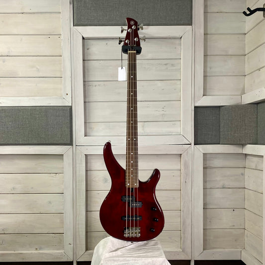 Yamaha TRBX174EW rtb  Exotic Wood Bass Guitar in Rootbeer finish