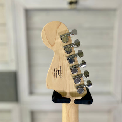 Squier Sonic Mustang HH in Black With Black Pickguard