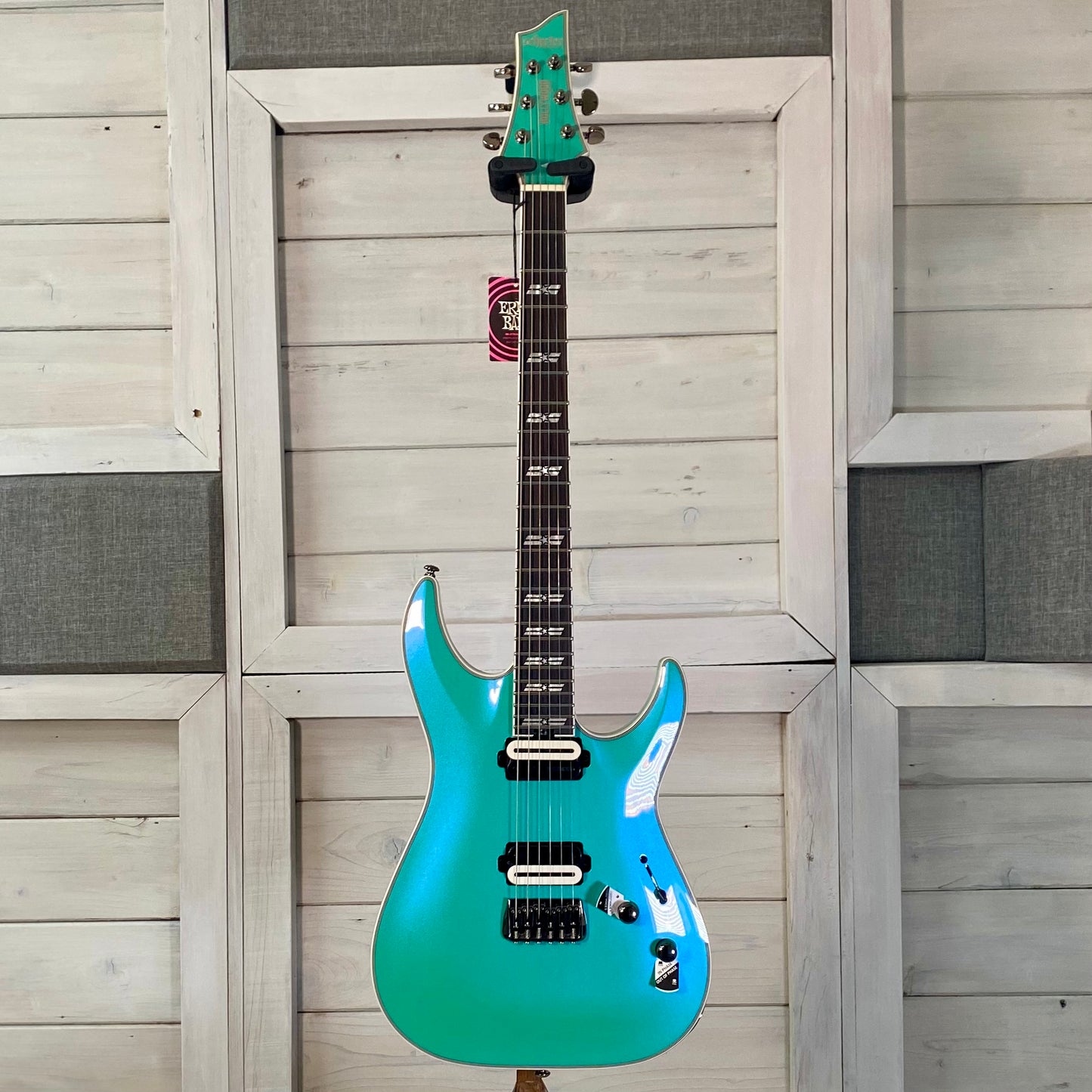 Schecter C-1 SLS Hollywood Electric Guitar in Glacier Finish