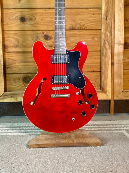 Epiphone ES-335 DOT in Cherry with Hardcase Used