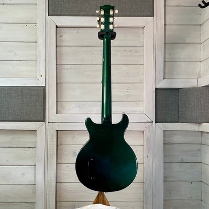 Gibson Exclusive Les Paul Junior Double Cut Electric Guitar in British Racing Green with Hardshell Case