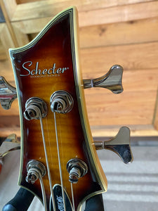 Schecter Omen Extreme-4 Electric Bass, Vintage Sunburst Slight Blemish