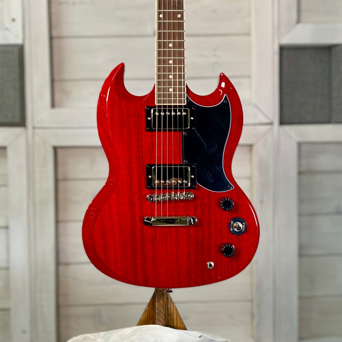 Epiphone SG Tribute E1 Electric Guitar in Cherry