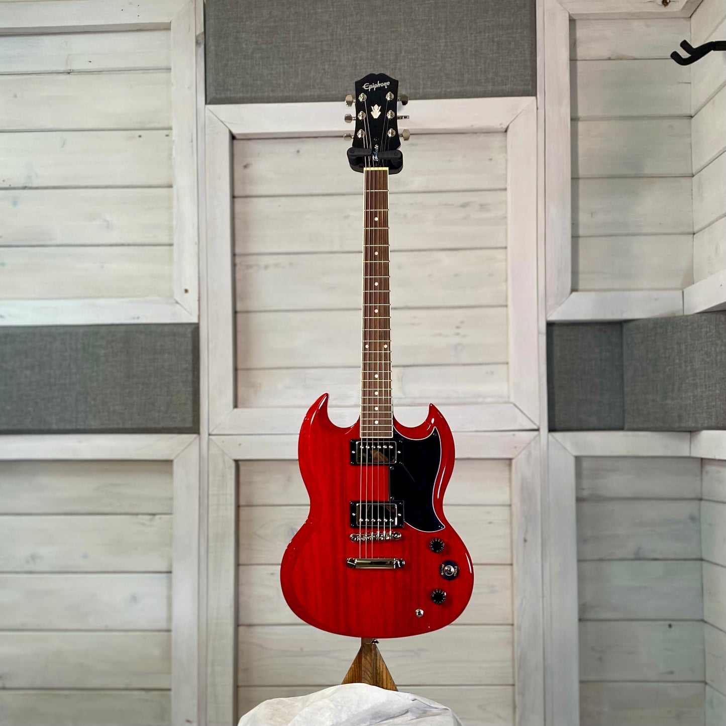 Epiphone SG Tribute E1 Electric Guitar in Cherry