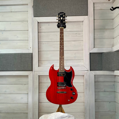 Epiphone SG Tribute E1 Electric Guitar in Cherry