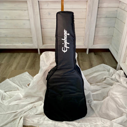 Epiphone Hummingbird Studio Electric Acoustic Guitar in Blueberry Burst