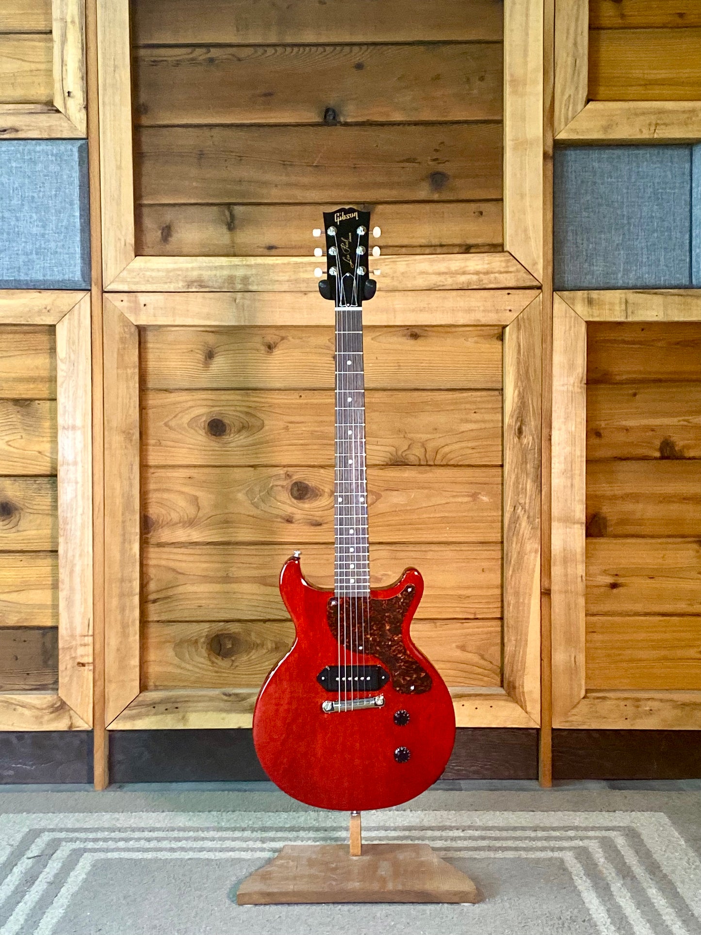 Gibson Les Paul Junior Double Cut Vintage Cherry With Tortoise Pickguard EXCLUSIVE