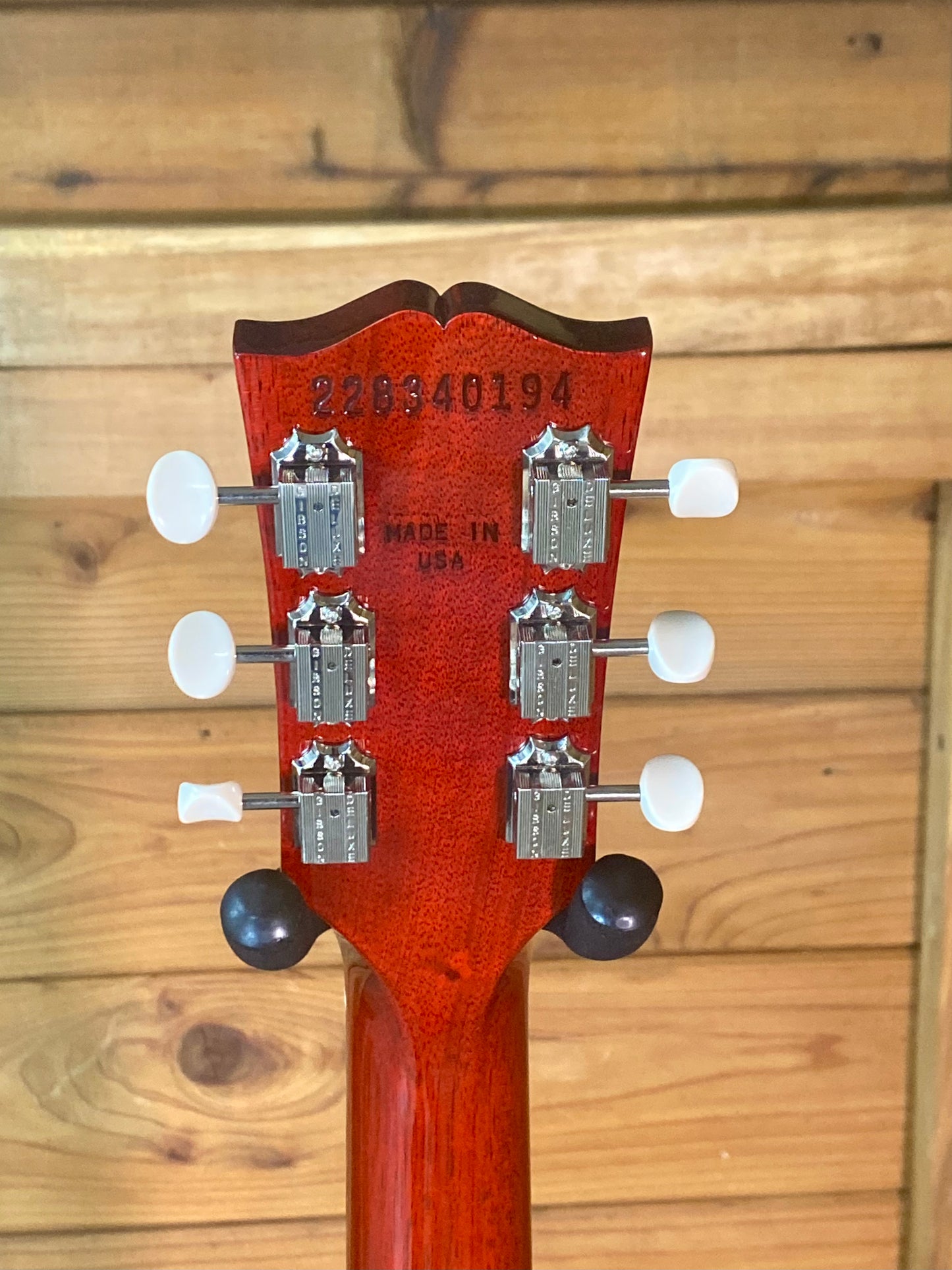 Gibson Les Paul Junior Double Cut Vintage Cherry With Tortoise Pickguard EXCLUSIVE