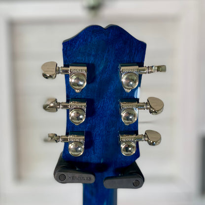Epiphone Hummingbird Studio Electric Acoustic Guitar in Blueberry Burst