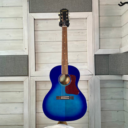 Epiphone Blues King Studio Electric Acoustic Guitar in Blueberry Burst
