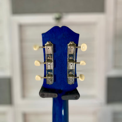 Epiphone Blues King Studio Electric Acoustic Guitar in Blueberry Burst