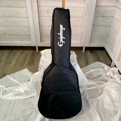 Epiphone J-200 Studio EC Electric Acoustic Guitar in Blueberry Burst