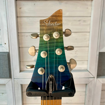 Schecter C-1 Standard Plus Electric Guitar in Blue Fade (B-Stock)