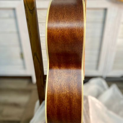 Guild BT-240E Archback Baritone Electric Acoustic Guitar in Natural Satin