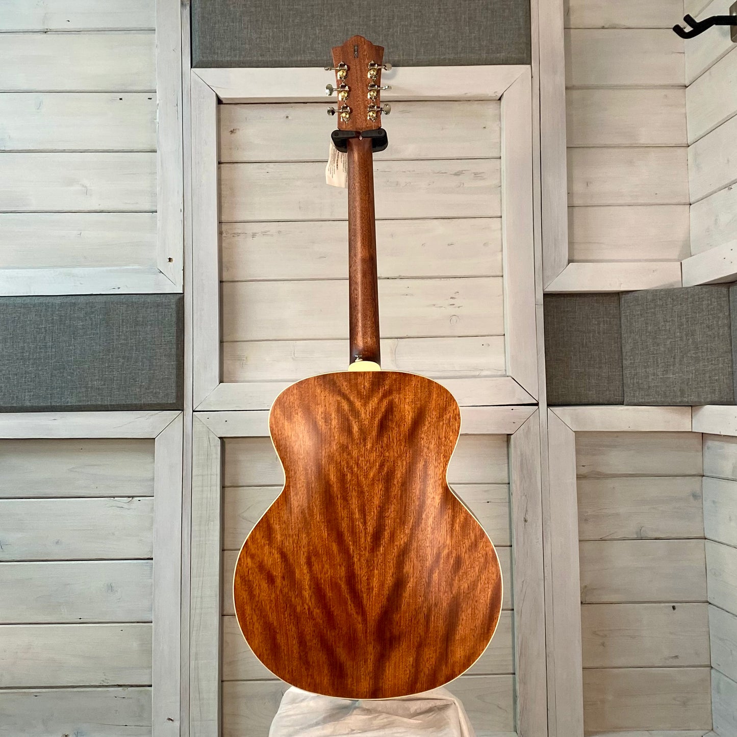 Guild BT-240E Archback Baritone Electric Acoustic Guitar in Natural Satin