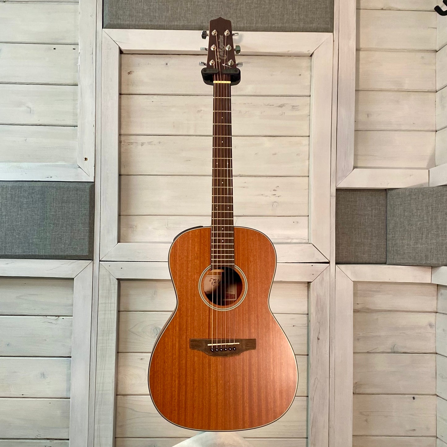 Takamine GY11ME-NS New Yorker Parlor Electric Acoustic Guitar – Sapele Body, Natural Satin