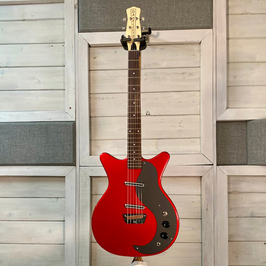 Danelectro '59 Glitter Red/ Silver Electric Guitar