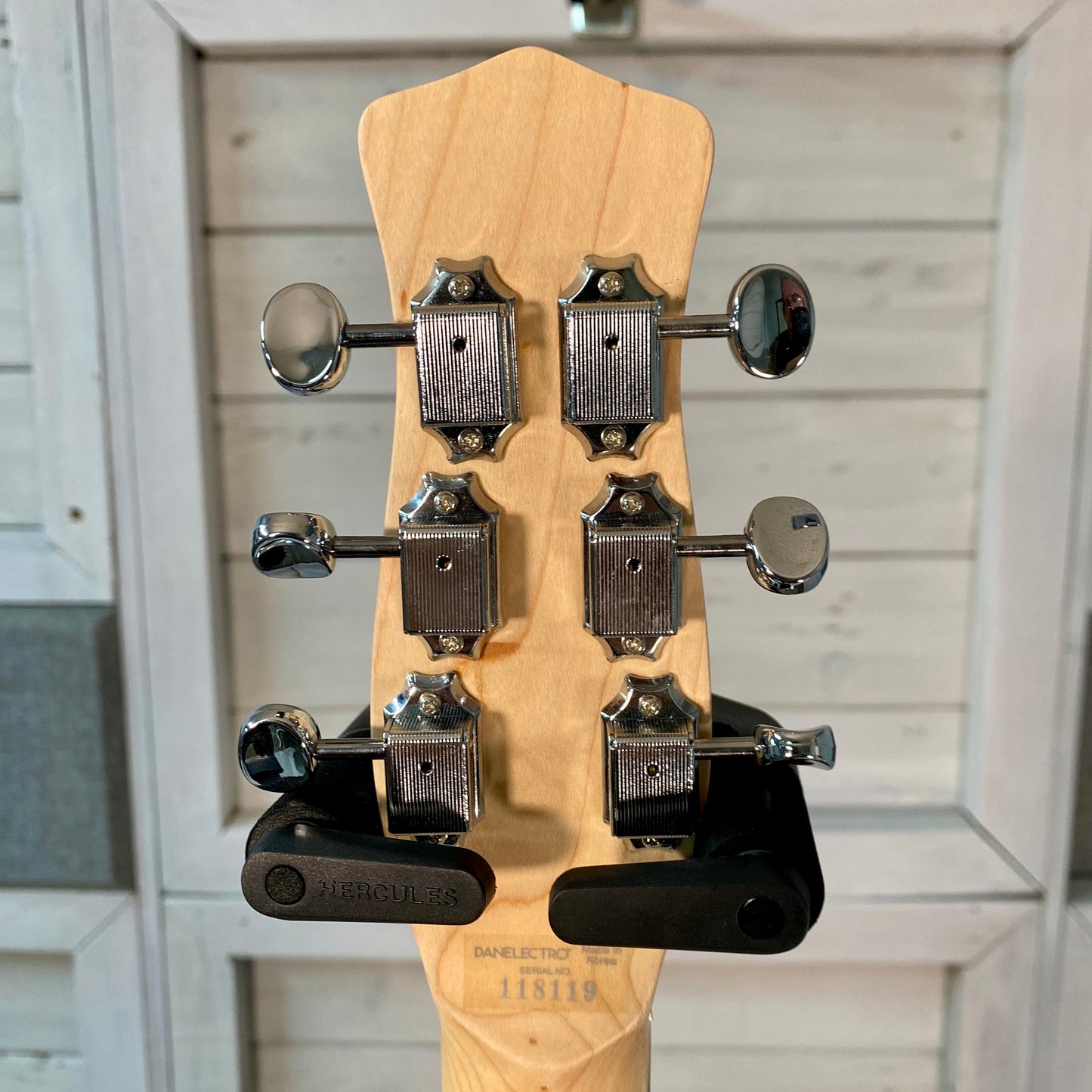 Danelectro '59 Glitter Black/ Gold Electric Guitar