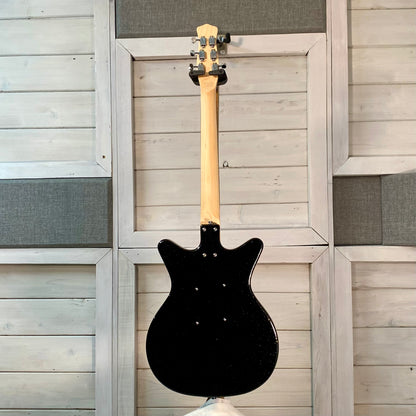 Danelectro '59 Glitter Black/ Gold Electric Guitar