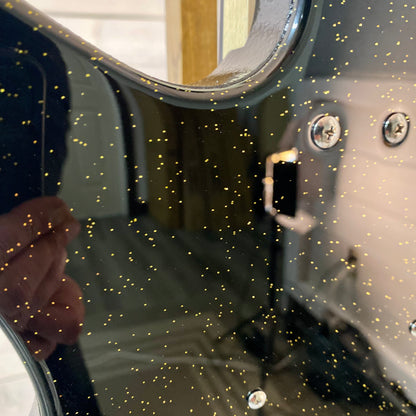 Danelectro '59 Glitter Black/ Gold Electric Guitar