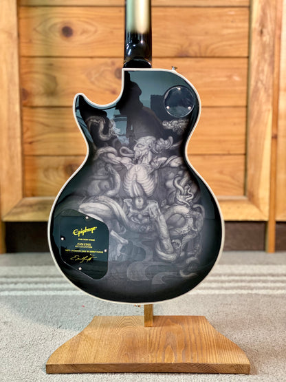 Epiphone Adam Jones Les Paul Custom Art Collection Ernst Fuchs ANTI-LAOKOON 1965 