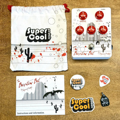 Supercool Pedals The Barstow Bat Distortion Pedal