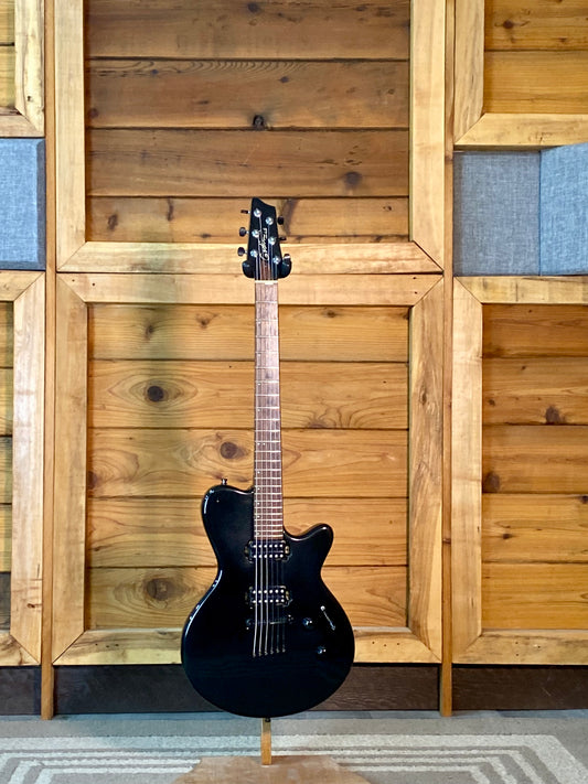 Godin Performance Series LG HMB With Godin Hardcase in Metallic Black USED