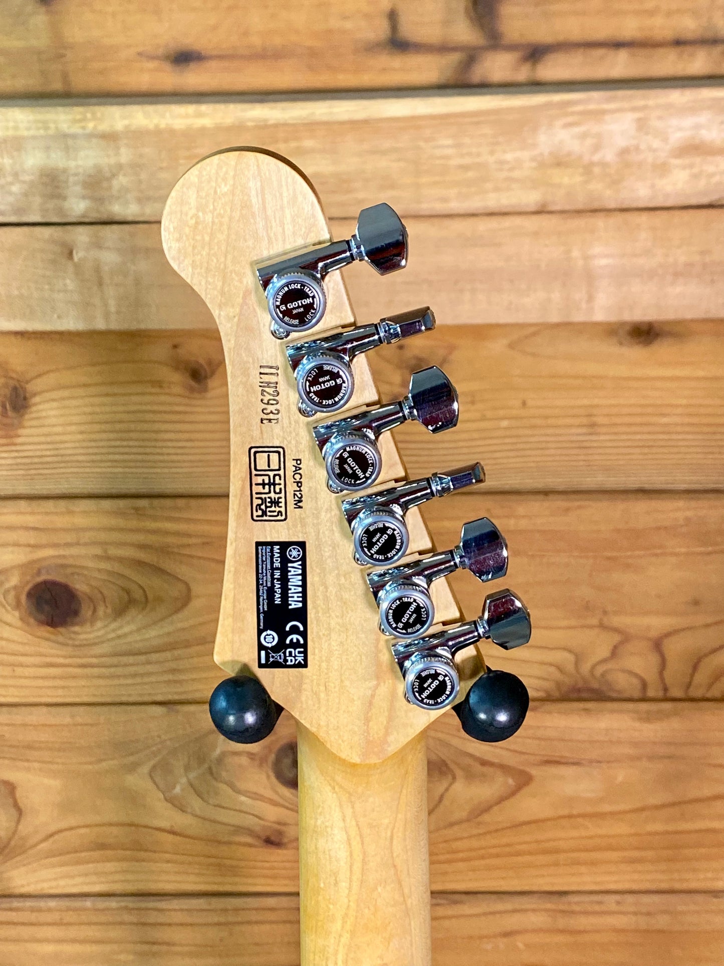 Yamaha Pacifica Professional PACP12M SPB Electric Guitar in Sparkle Blue With Hardshell Case