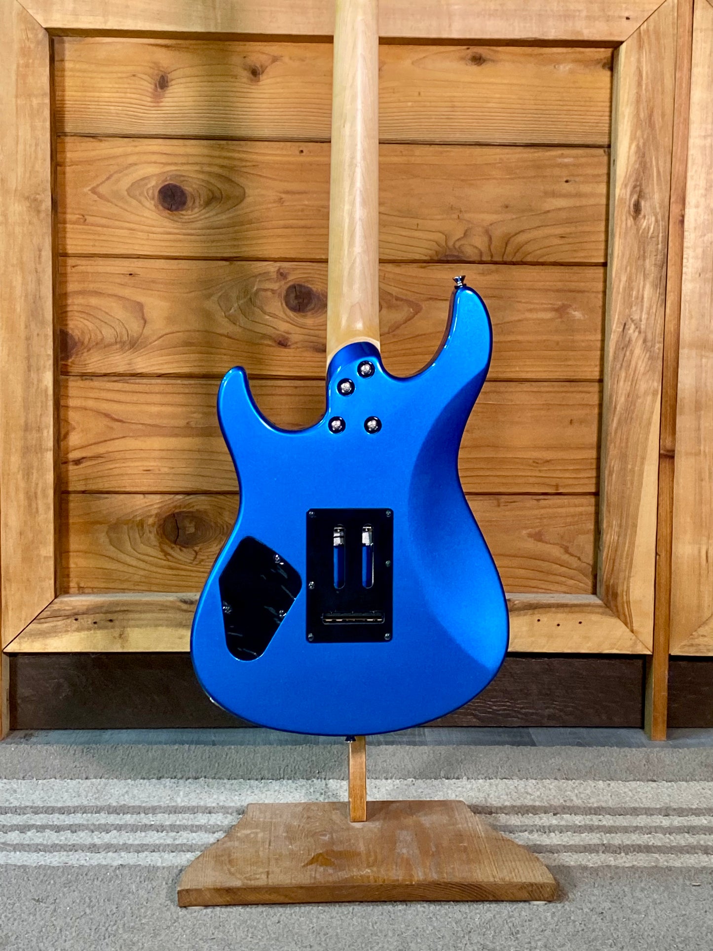 Yamaha Pacifica Professional PACP12M SPB Electric Guitar in Sparkle Blue With Hardshell Case