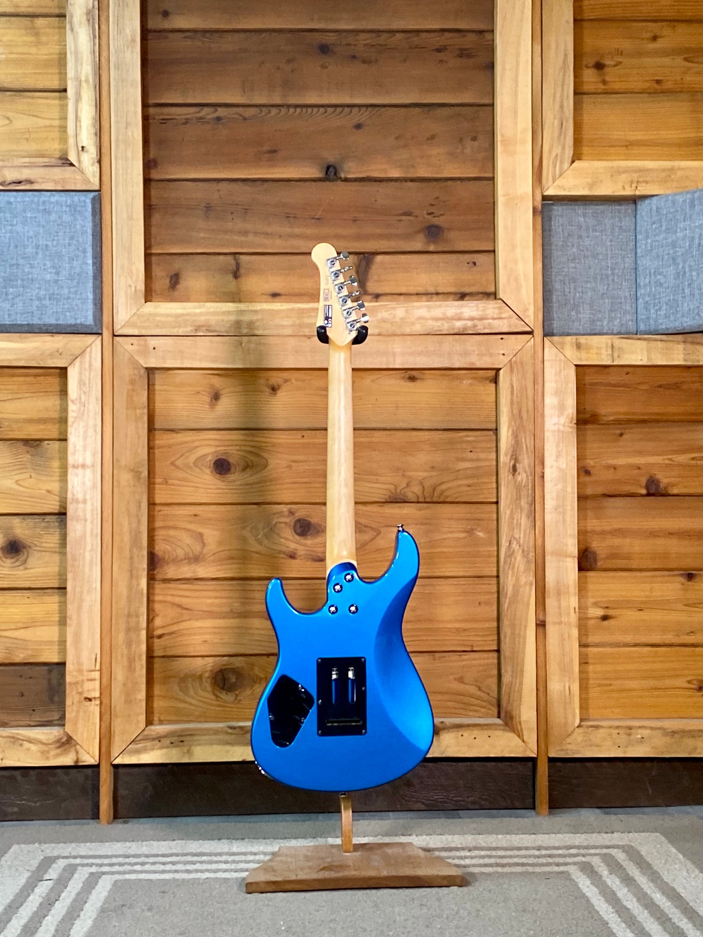 Yamaha Pacifica Professional PACP12M SPB Electric Guitar in Sparkle Blue With Hardshell Case