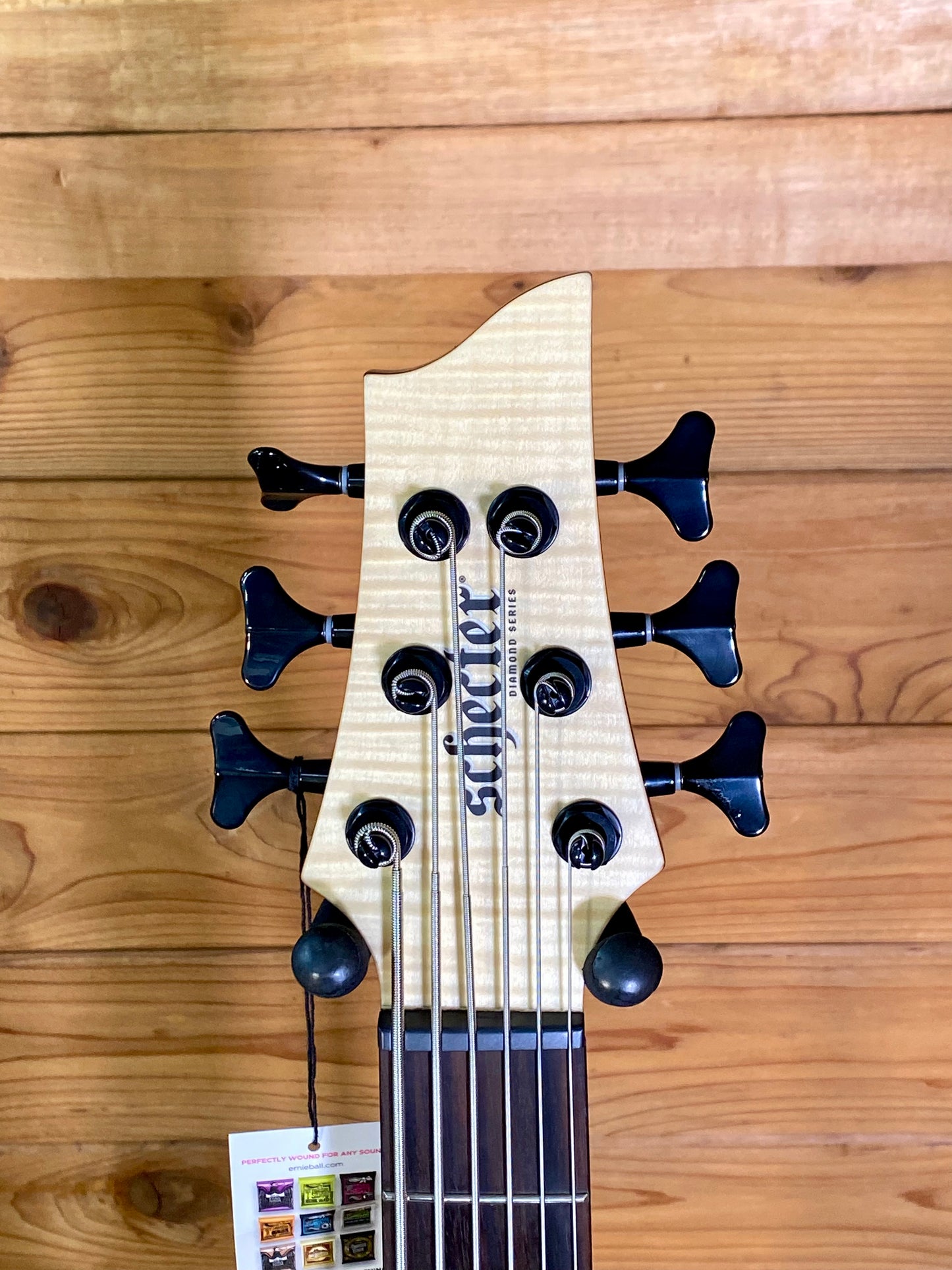 Schecter Charles Berthoud CB-6 Signature 6-String Bass in Natural Satin