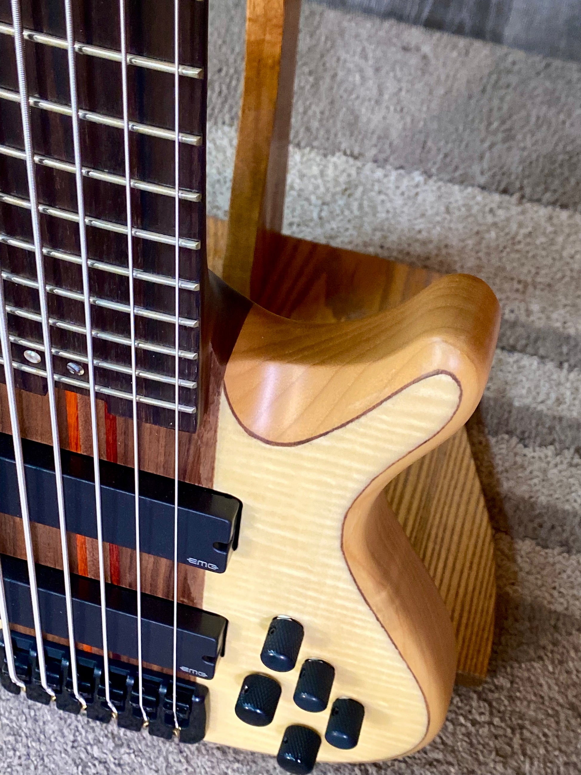 Schecter Charles Berthoud CB-6 Signature 6-String Bass in Natural Satin