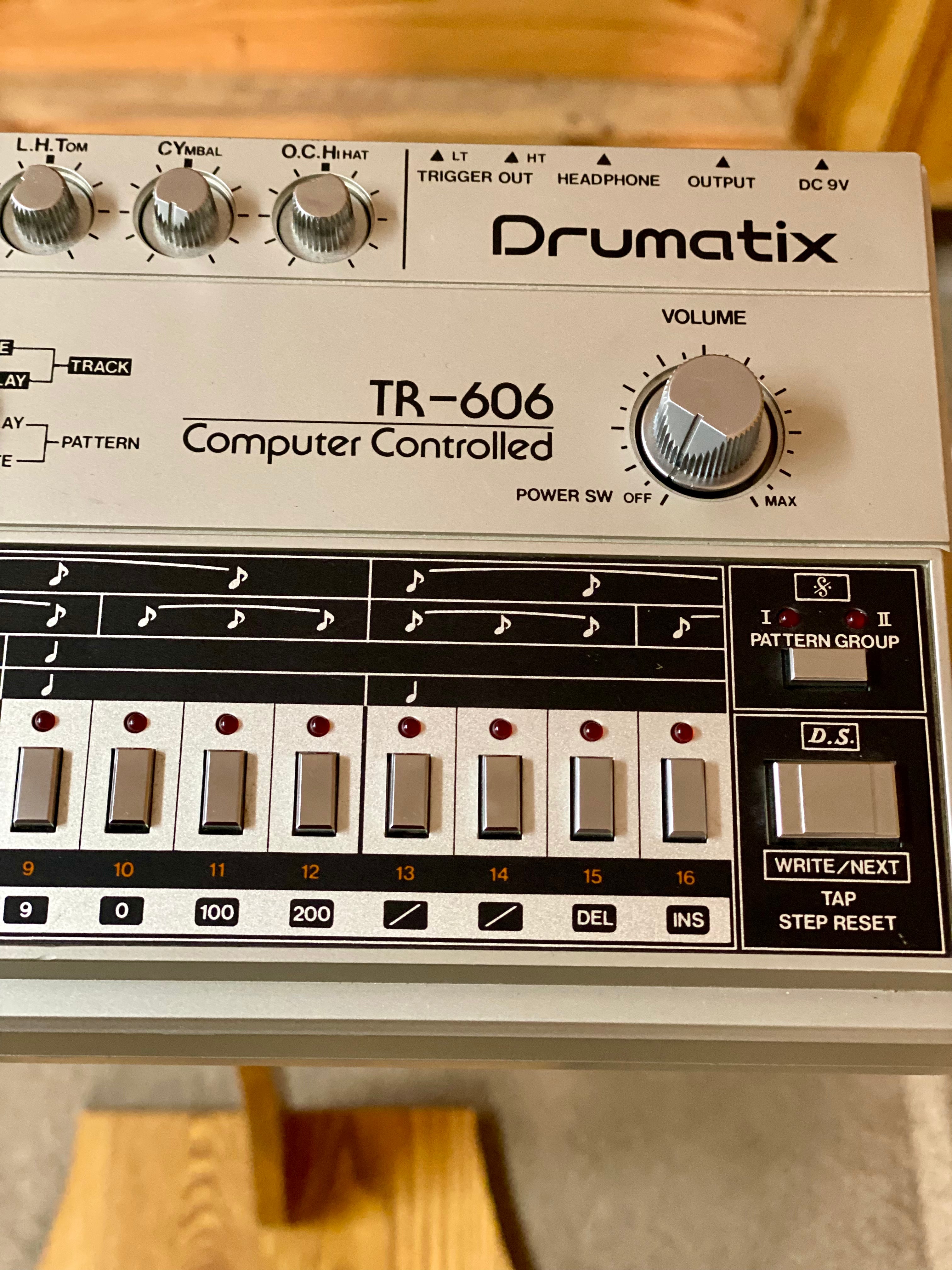 Roland TR-606 Drumatix Early 1980's USED – Maar’s Music