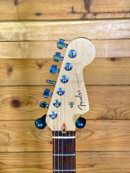 Fender 2009 American Deluxe Ash Stratocaster in Tobacco Sunburst With Hardshell Case USED