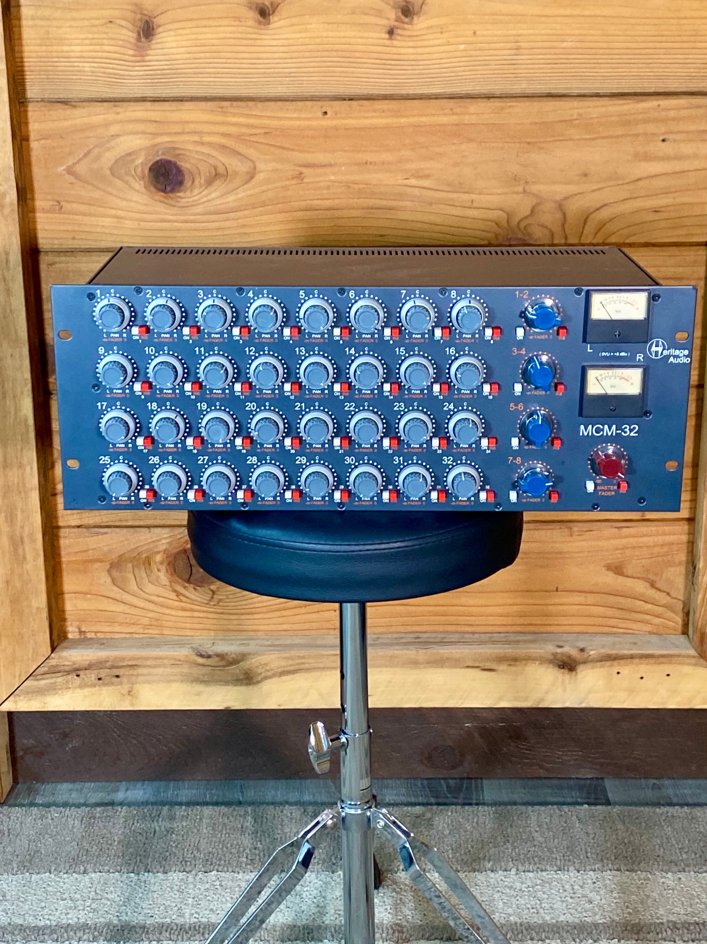 Heritage Audio MCM32 Rackmount 32-Channel Summing Mixer USED