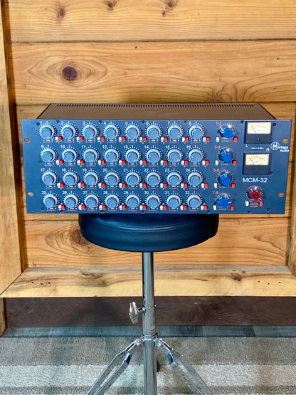 Heritage Audio MCM32 Rackmount 32-Channel Summing Mixer USED