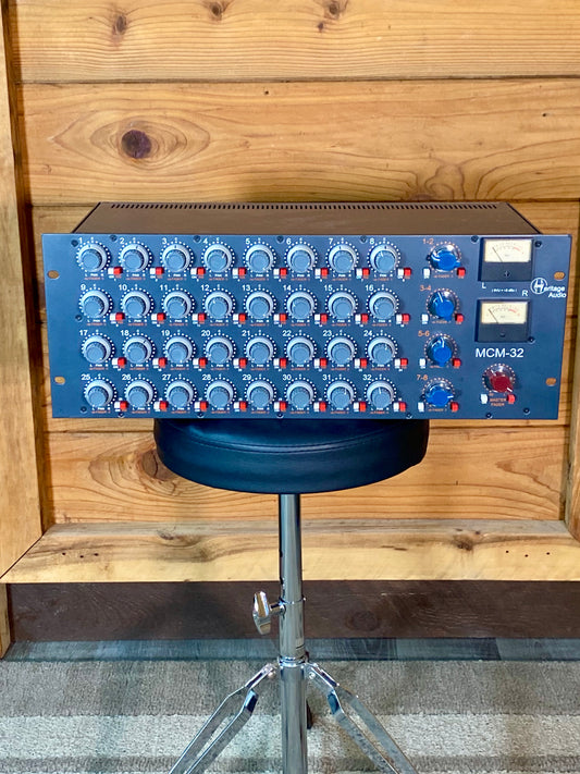 Heritage Audio MCM32 Rackmount 32-Channel Summing Mixer USED