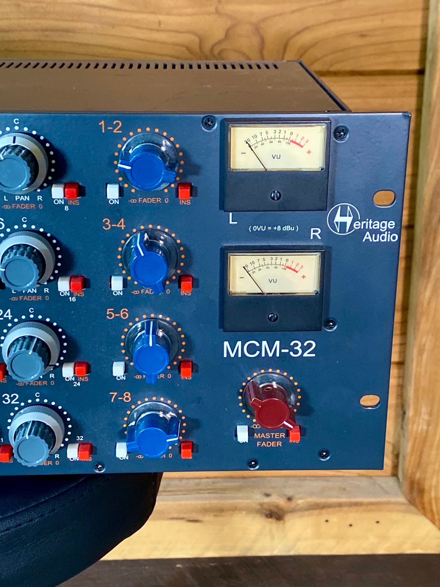 Heritage Audio MCM32 Rackmount 32-Channel Summing Mixer USED