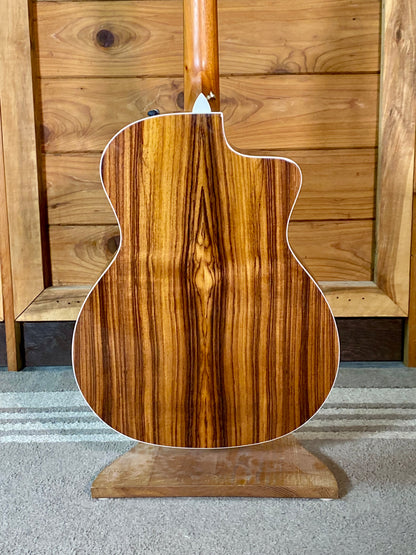 Taylor 214ce-SB dlx 2022 Lefty Electric Acoustic Guitar With Gigbag USED