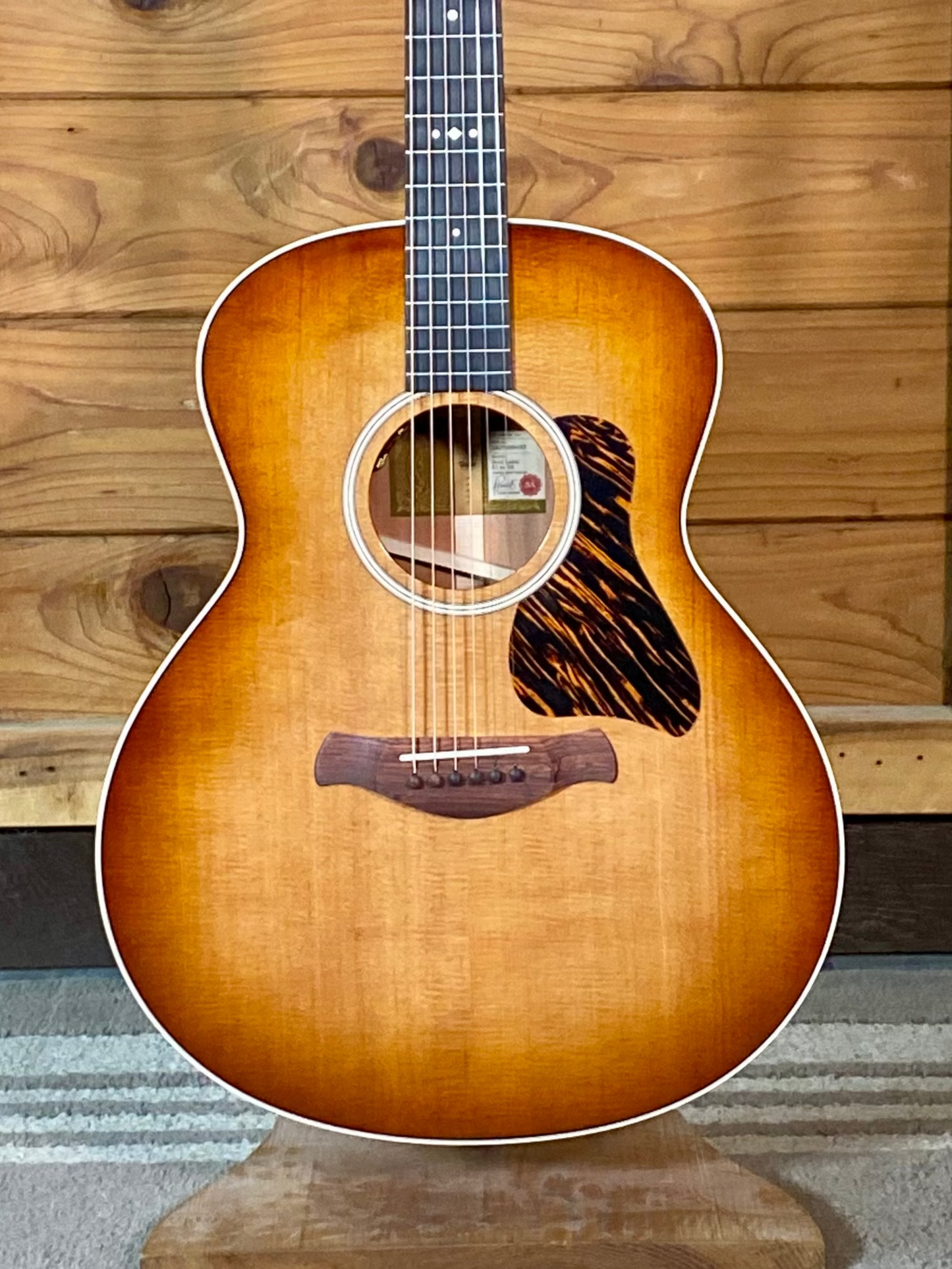Taylor Gold Label 514e SB Super Auditorium In Sunburst with Firestripe Pickguard 